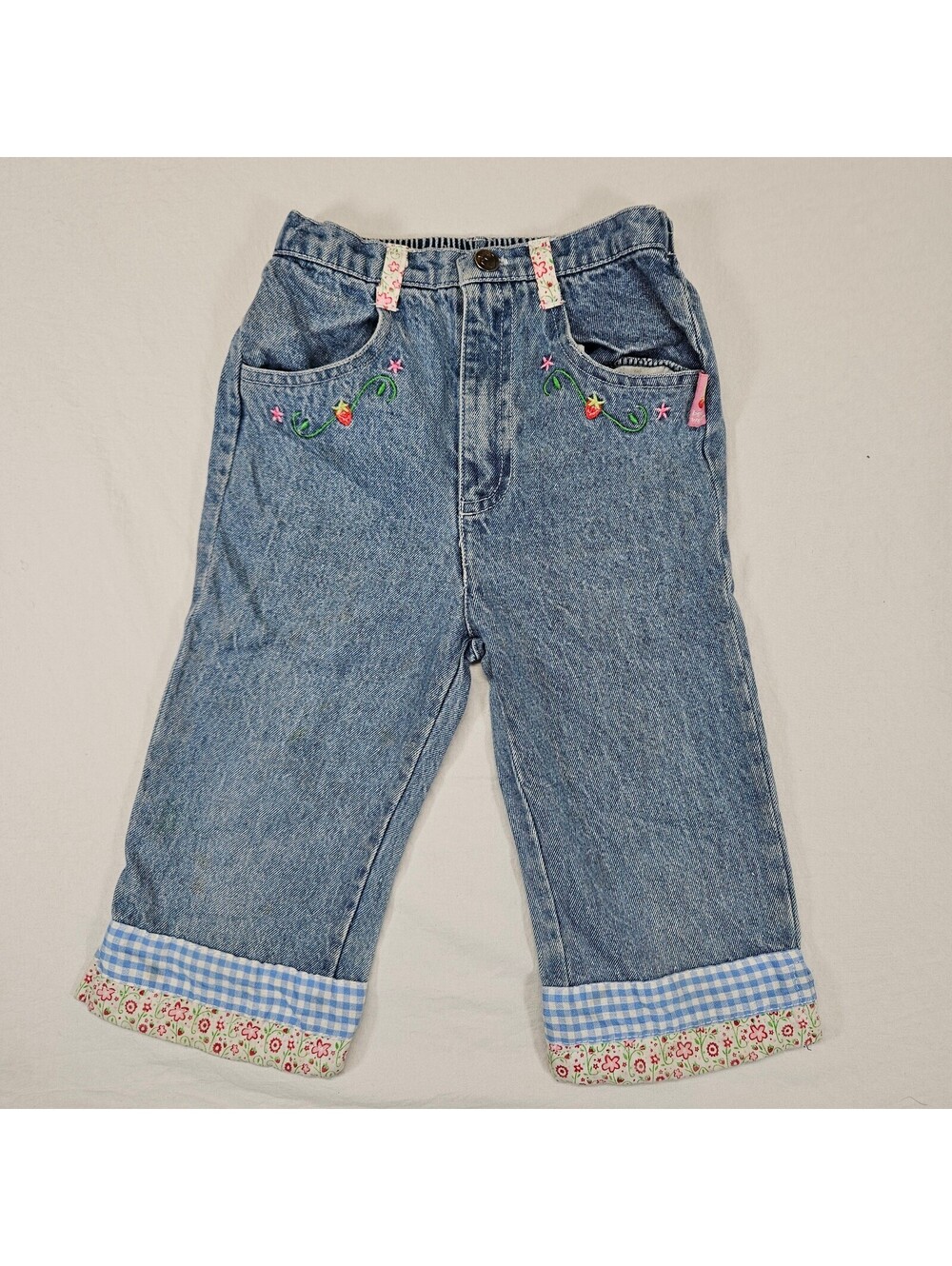 Vintage Strawberry Shortcake girls jeans size 5
